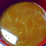 【便秘に！】とろっとサツマ芋のタマネギのお味噌汁